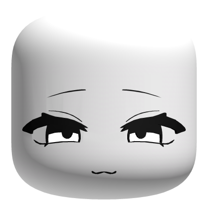 Relaxed Squiggly Face (Eye Recolorable)