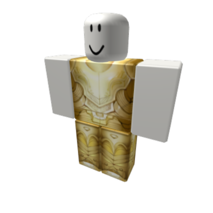 golden shirt Roblox decal