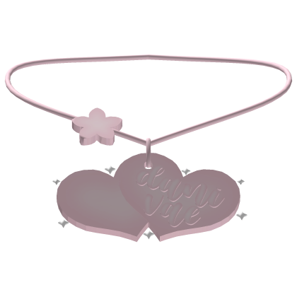 ︵ d & v pink necklace ❀ ˚ . thumbnail