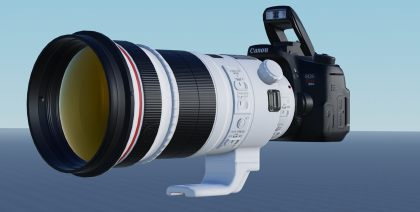 Canon EOS Rebel T6s DSLR w/ EF 300mm  preview 3