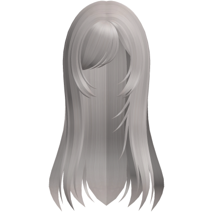 Long Ash Blonde Straight Emo Hair Roblox item