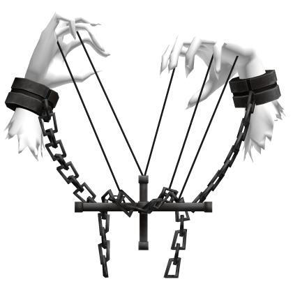 Creepy Chained Ventriloquist Puppeteer (White) Roblox item