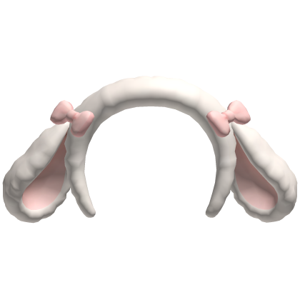 Fluffy Pink Bunny Ears Headband