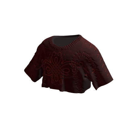 Cropped Baggy Y2K Graphic Tee (Red)