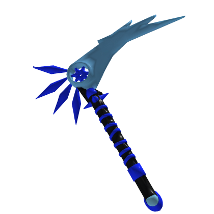 Blue Script Builder Scythe Roblox item