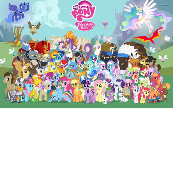 My litlte pony friend ship is Magic!