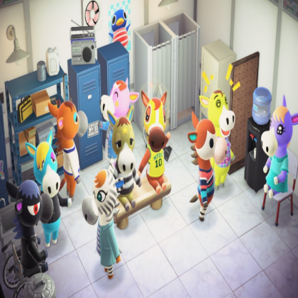 Animal Crossing: New Horizons - Horses Roblox decal