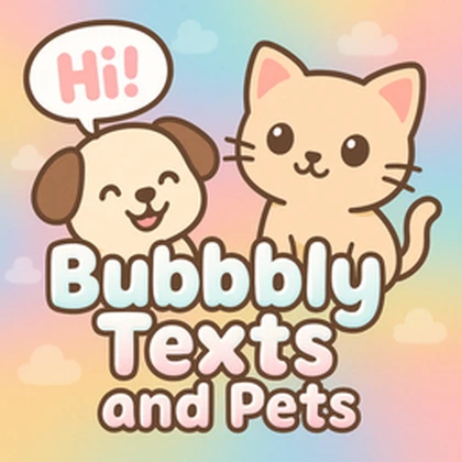 BubblyTexts and Pets Roblox group icon