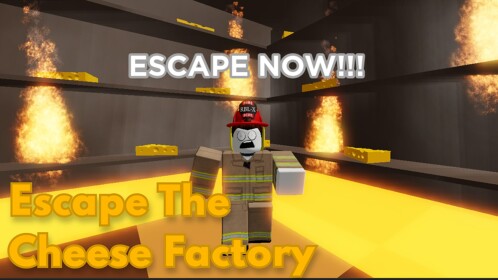🏭 Escape The Cheese Factory Obby 🧀