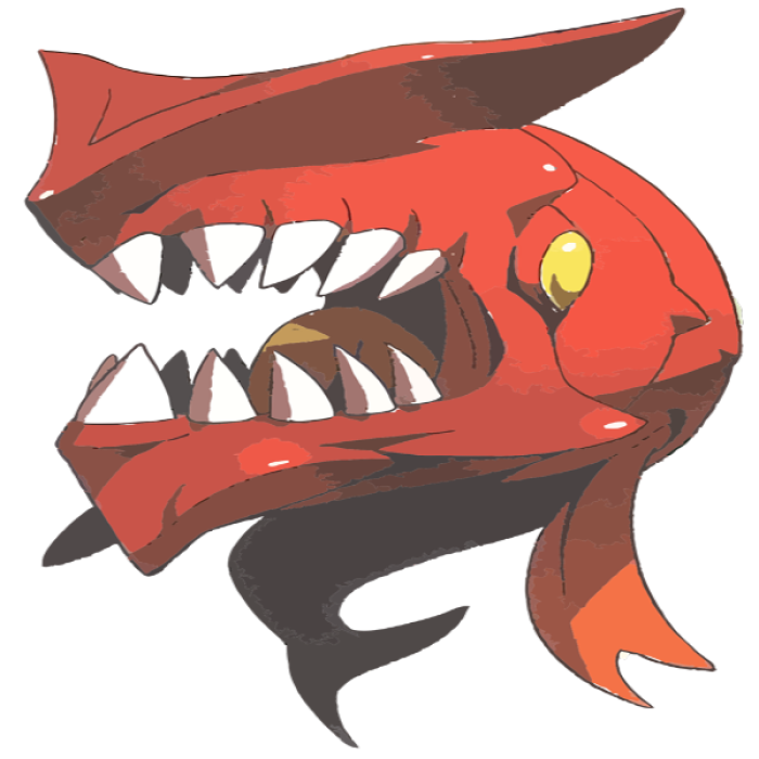 Fanged Fish (Vectorized) (EO3) Roblox decal