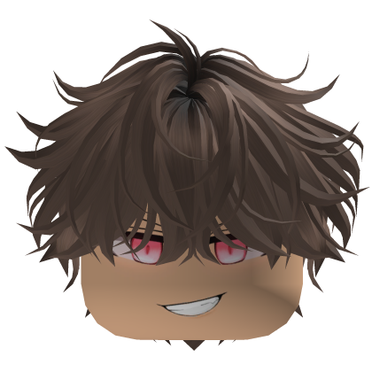 Fluffy Messy Smirk Boy Hair – Brown