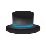 Blue Banded Top Hat