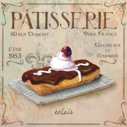 Vintage Bakery Shop Sign Art French desserts bww Roblox decal