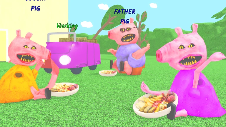 🏖️Hungry Pig