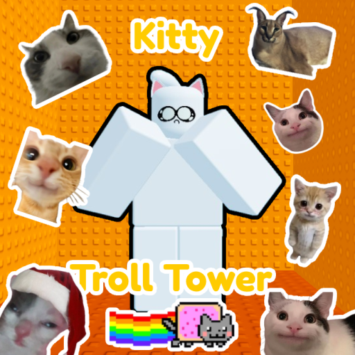 Kitty Troll Tower🐱 official Roblox game thumbnail