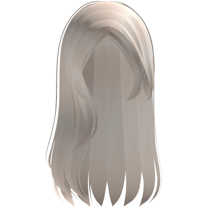 ۶ৎ | long straight loose flowy pastel blonde hair Roblox item
