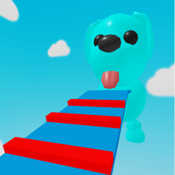Blue Dog Obby Parkour icon