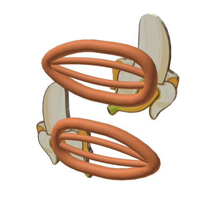 Banana Hair Clips