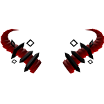 Red Fire Huge Horns