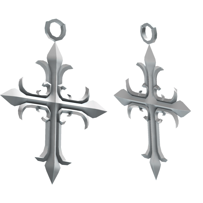 Cross Gothic Earrings