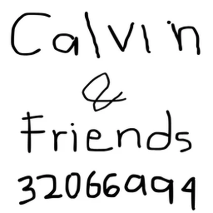 calvin & friends Roblox group icon