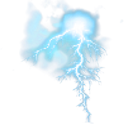 semi pixel lightning Roblox decal