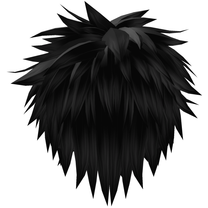 Dark Spiky Messy Scene Emo Hair 29. 