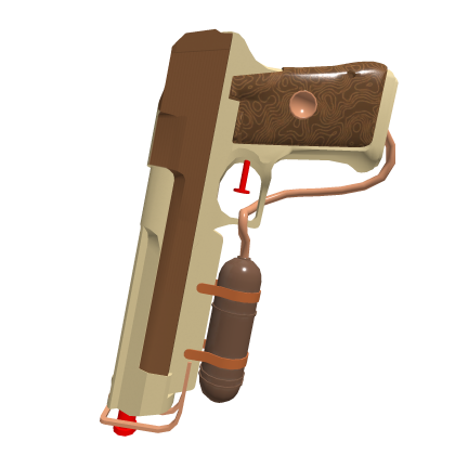 Chocolate Bar Water Pistol Squirt Gun 🔫 [PBR] Roblox item