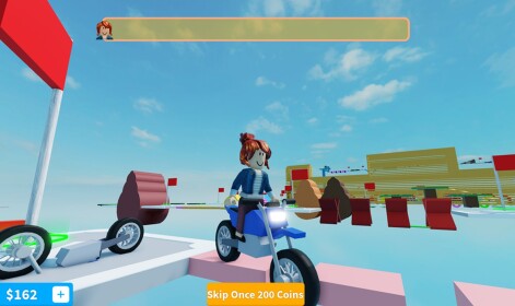 Obby But You're on a Motorcycle