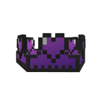 8-bit Violet HP Crown of Healing