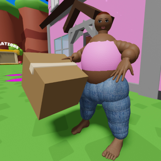 HELP LOVELY PEACHES MOVE HOUSE 💜{NEW JOB UPDATE} official Roblox game thumbnail