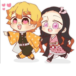 Zenitsu y nezuko