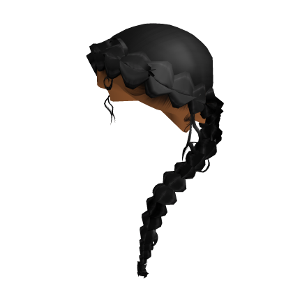 Braid Crown [Black] Roblox item