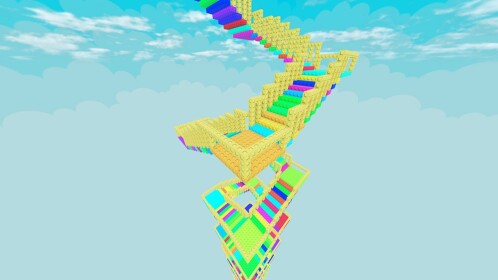 Climb 2000 Stairs to VIP ADMIN Obby!