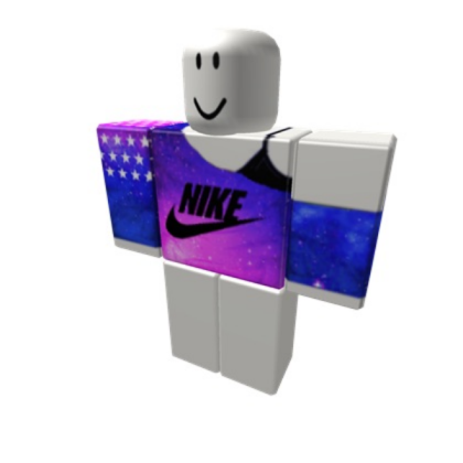 Cute purple Nike shirt Roblox decal