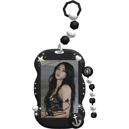 KATSEYE Sophia Photocard Kpop Keychain