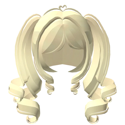 swirl princess curly tweencore pigtails gold | Roblox Item - Rolimon's