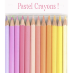 Socks’s Pastel Crayons !