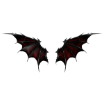 Goth Vampire Crimson Wings