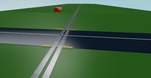 Car vs Train crash Into Train Tracks