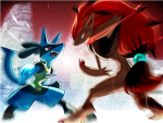 zoroark and lucario