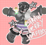 <3 Strawberry waffles