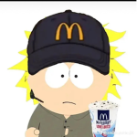 Tweek in a cage.