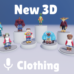 🎄New Clothes and Shoes 3D 🎄
