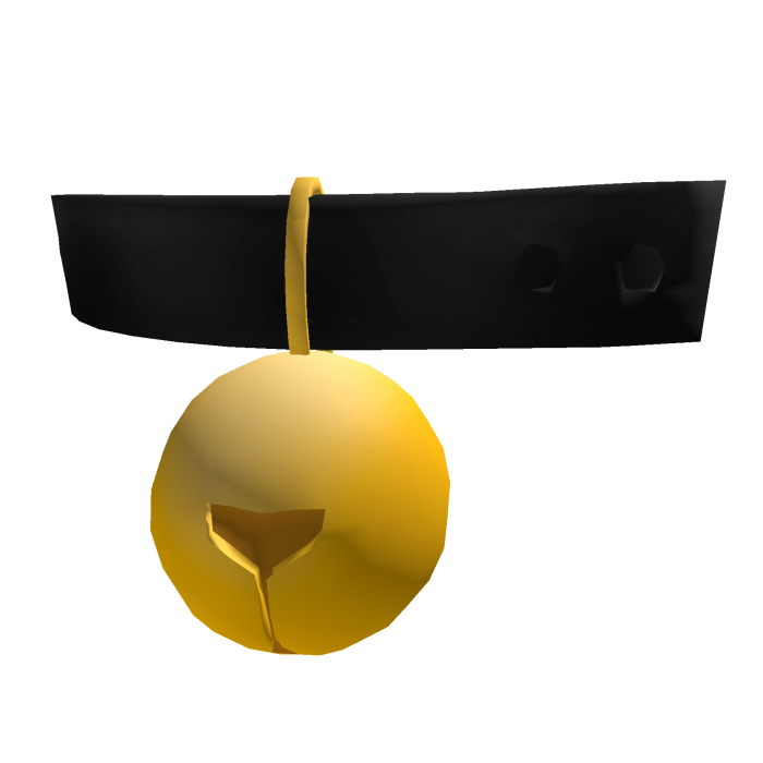Black Collar With Bell