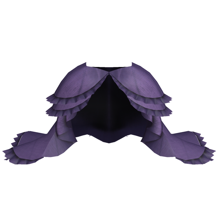 3.0 Princess rococo ruffle Dress - Purple