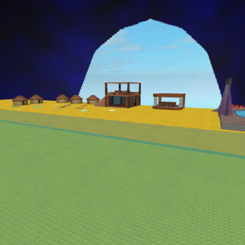 at the dark sea beach swim 