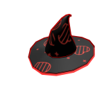 [ Free UGC ] Red Neon Wizard Hat