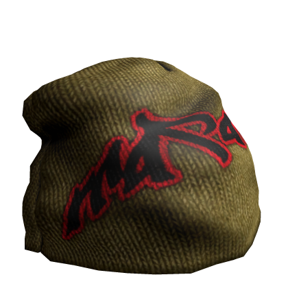 green graffiti beanie #swagskool