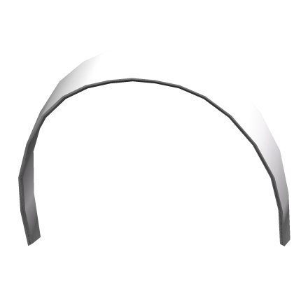 sleek headband (white)